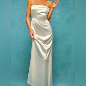 NWT Reformation Sauvignon Ivory Dress